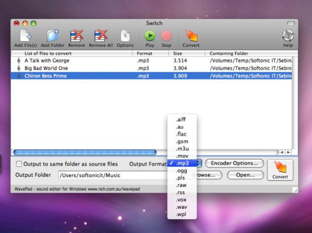 Switch Sound File Converter Download Mac